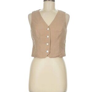 Madewell cropped vest